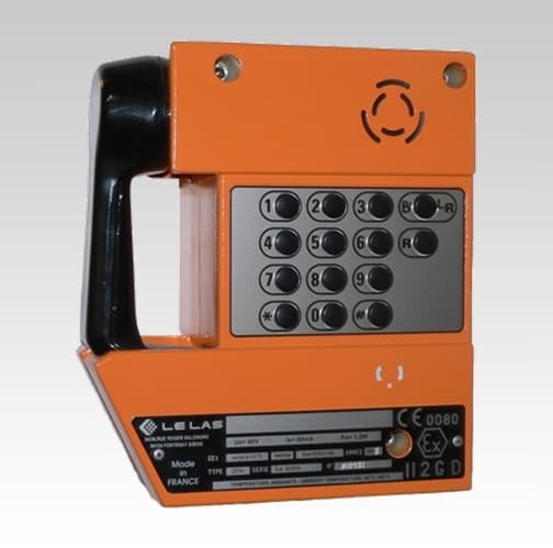 Teléfono Atex TLA227 para Refinerías