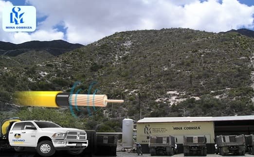 Construcción Subterránea Sistema Leaky Feeder Mina Cobriza.